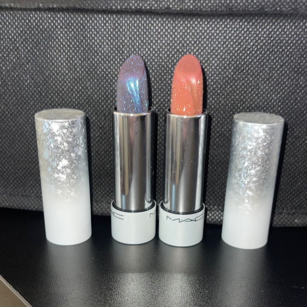 MAC Cosmetics Glitter Lipstick Set - 2024 Holiday Collection